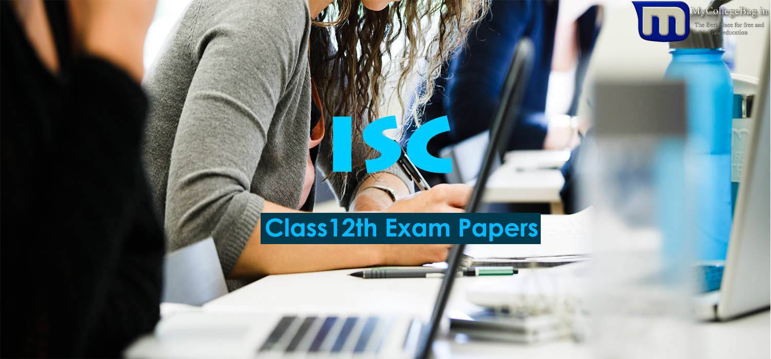 isc class 12th english paper