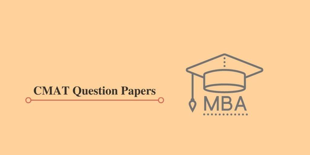 CMAT Question Papers