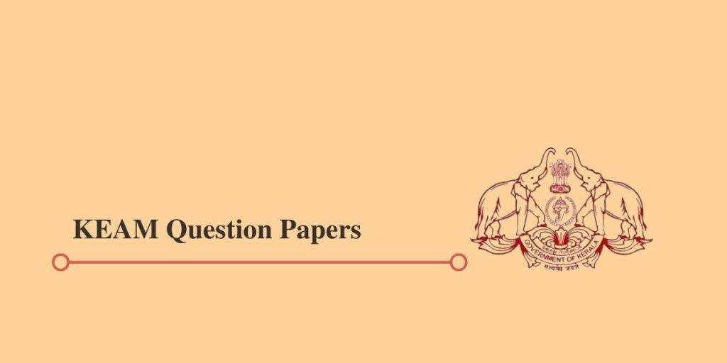 KEAM Question Papers