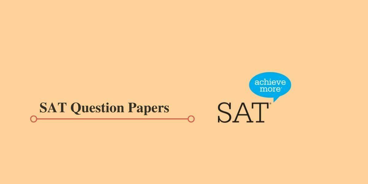 SAT Sample Question Papers