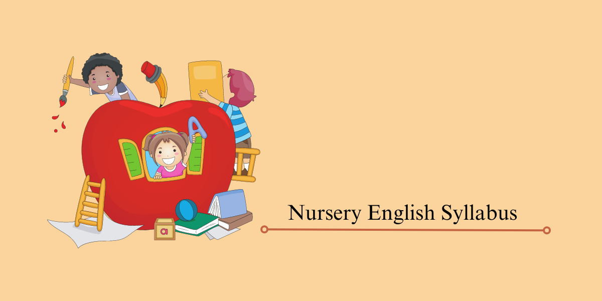 Image showing kids learn alphabet with fun - referencing nursery english syllabus